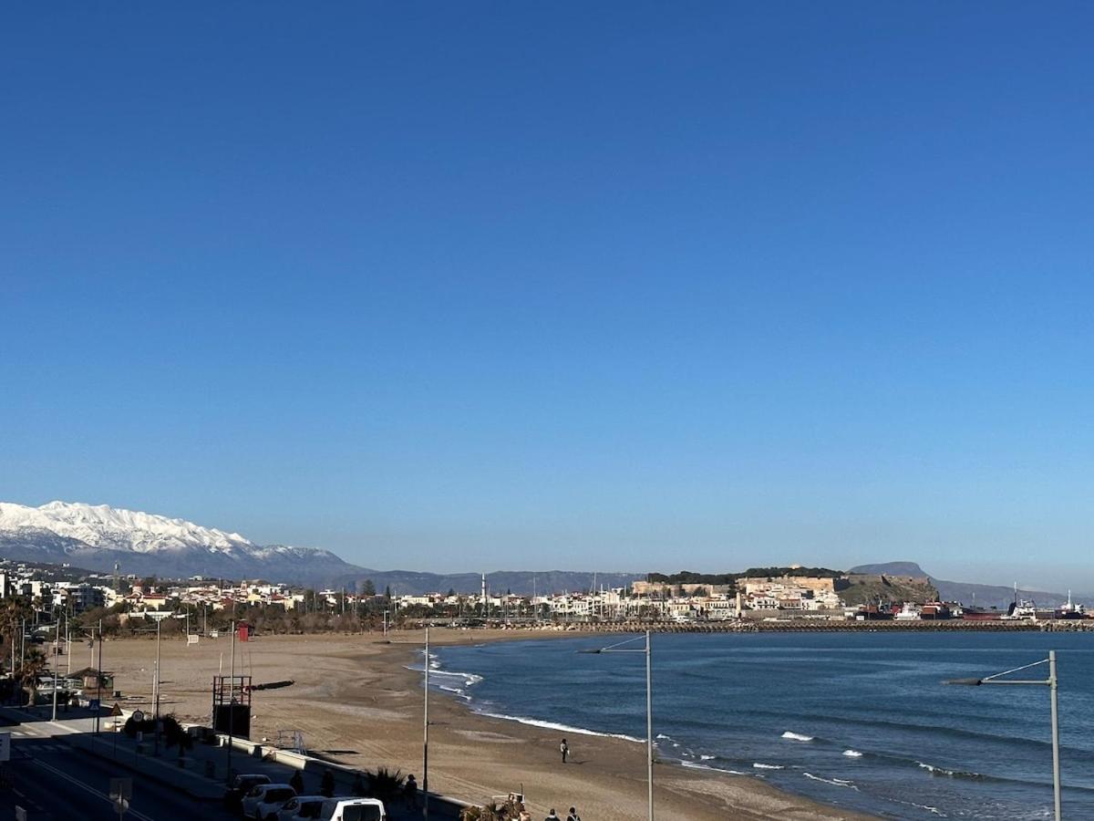 Akasha Waves Lägenhet Rethymno Exteriör bild