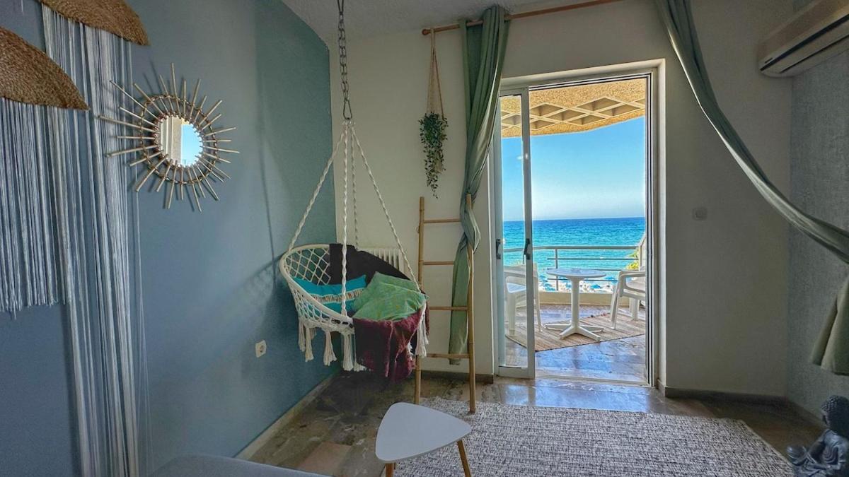 Akasha Waves Lägenhet Rethymno Exteriör bild