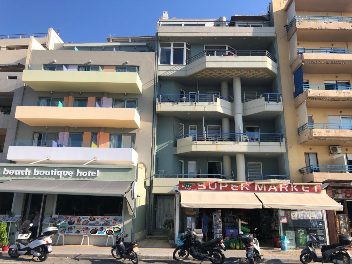 Akasha Waves Lägenhet Rethymno Exteriör bild